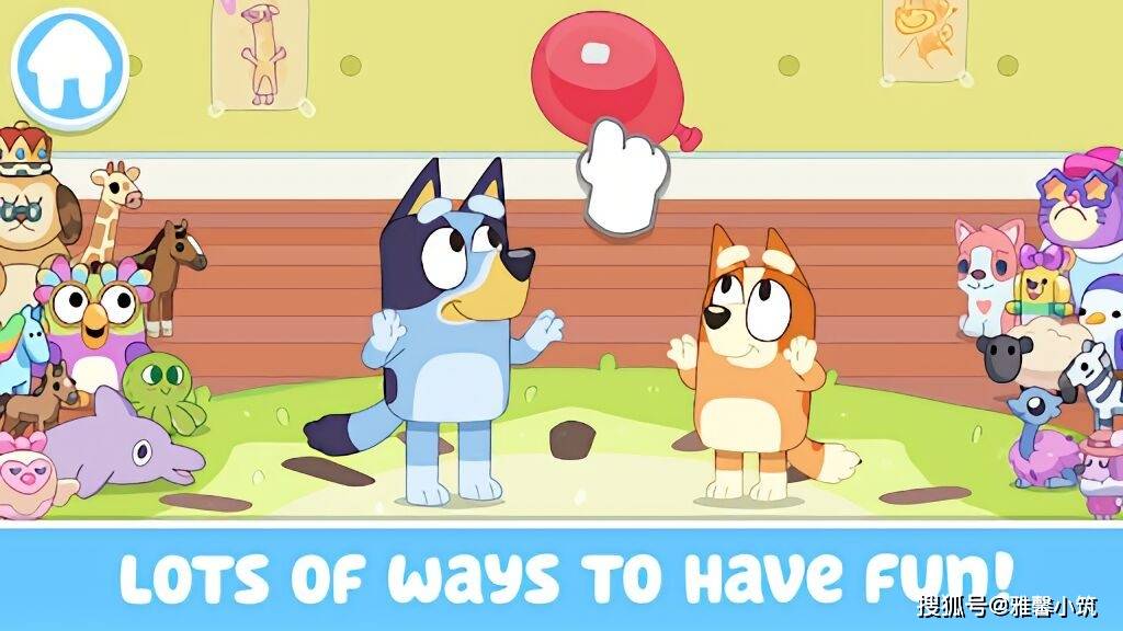 宠物版米家小镇来袭!休闲手游《Bluey: Let's Play!》进入谷歌免费榜前十