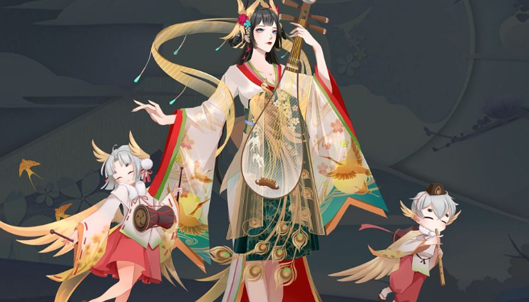 阴阳师紧那罗应援系列皮肤「晚音拂月」问题