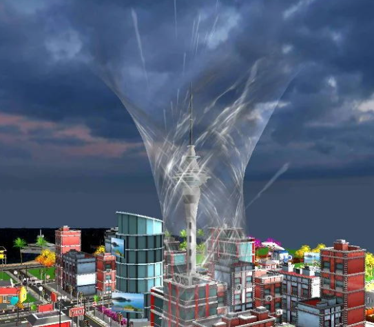 龙卷风模拟游戏