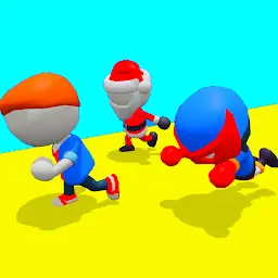 跑步比赛3D趣味运动跑酷游戏