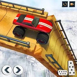 巨型卡车超级坡道特技极限特技游戏