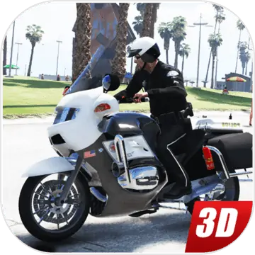 警察摩托车模拟器3D