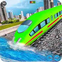 水下子弹头火车模拟器：火车游戏