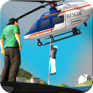直升机救援模拟飞行