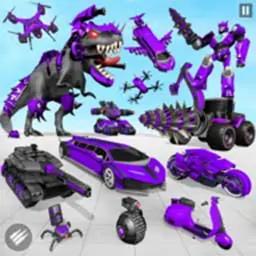 恐龙机器人汽车游戏