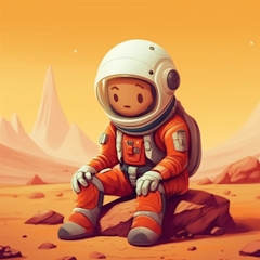 火星上的宇航员(辅助菜单)