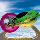 汽车特技比赛超级坡道:3D 汽车特技比赛超级坡道:3D