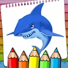 Megalodon鲨鱼着色 Megalodon鲨鱼着色