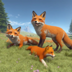 虚拟北极狐家庭模拟器