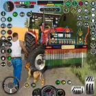 拖拉机耕作：农用拖拉机