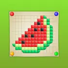 孩子们用形状画画 孩子们用形状画画