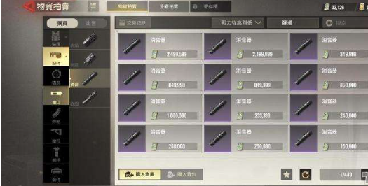 枪械配件搭配
