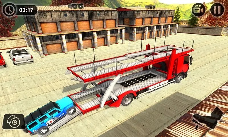 模拟运输拖车