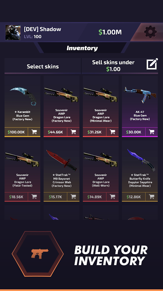 csgo皮肤模拟器