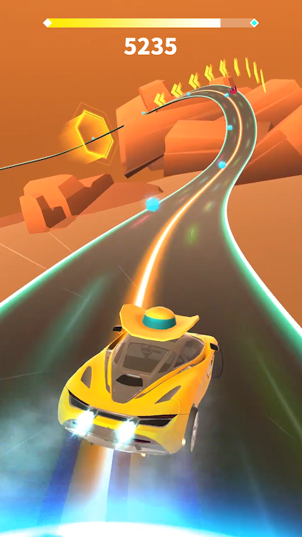 赛车跳动