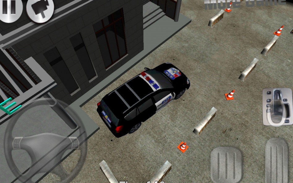 3D警车停车