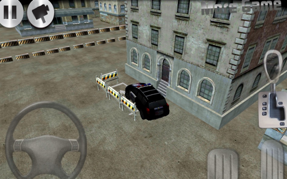 3D警车停车