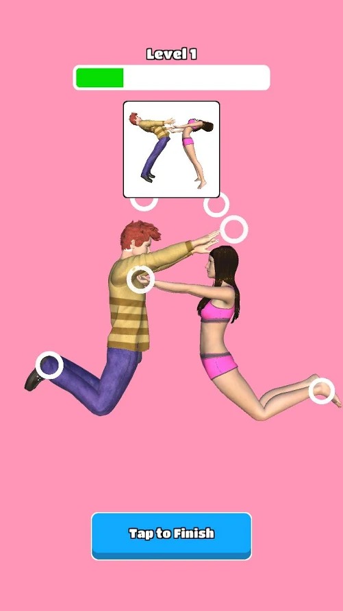 男女瑜伽