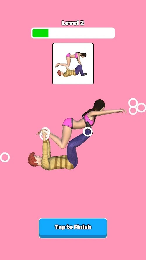 男女瑜伽