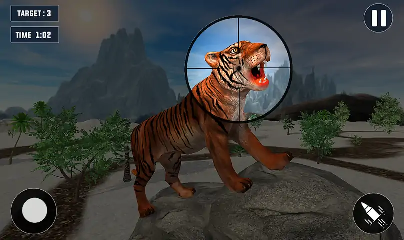 老虎狩猎游戏3D