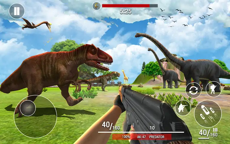 恐龙猎人野生丛林动物射击游戏
