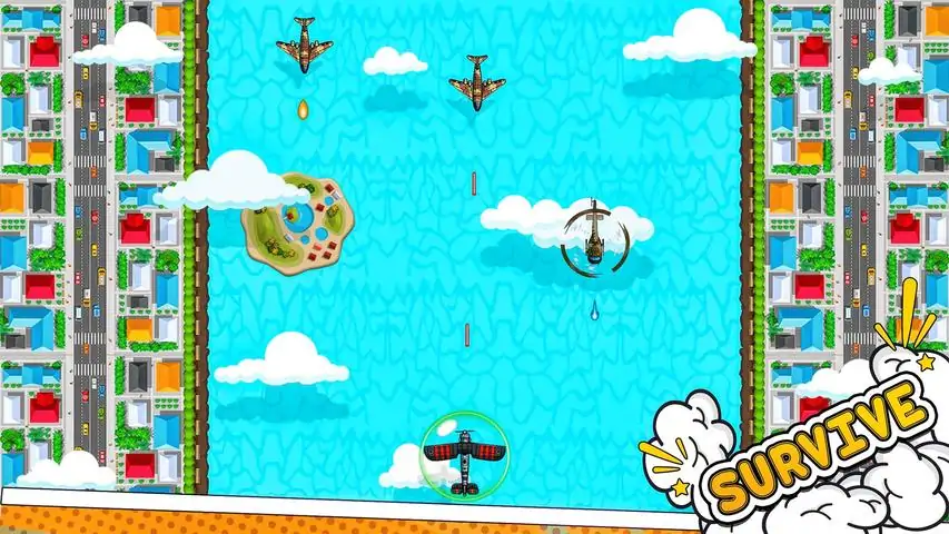 空袭：河空袭