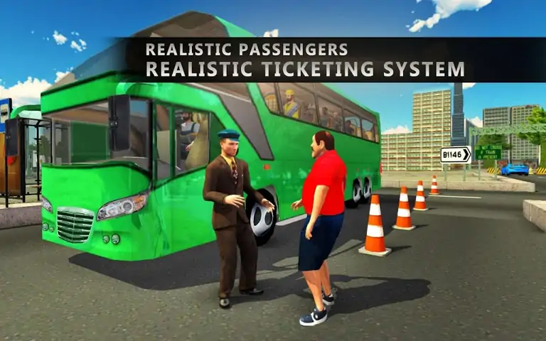 公共交通模拟器2020年3d城市教练巴士