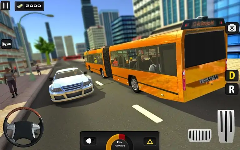 公共交通模拟器2020年3d城市教练巴士