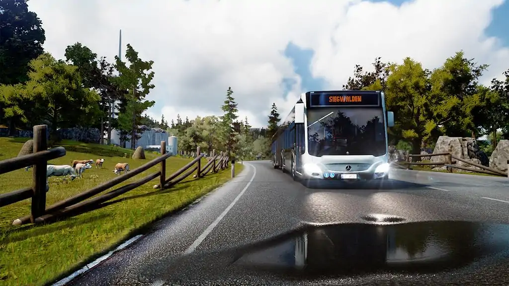 蔻驰公共汽车驾驶模拟:2020年新公共汽车游戏