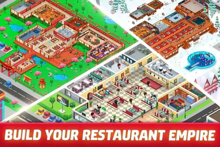 空闲餐厅大亨-建立餐厅帝国
