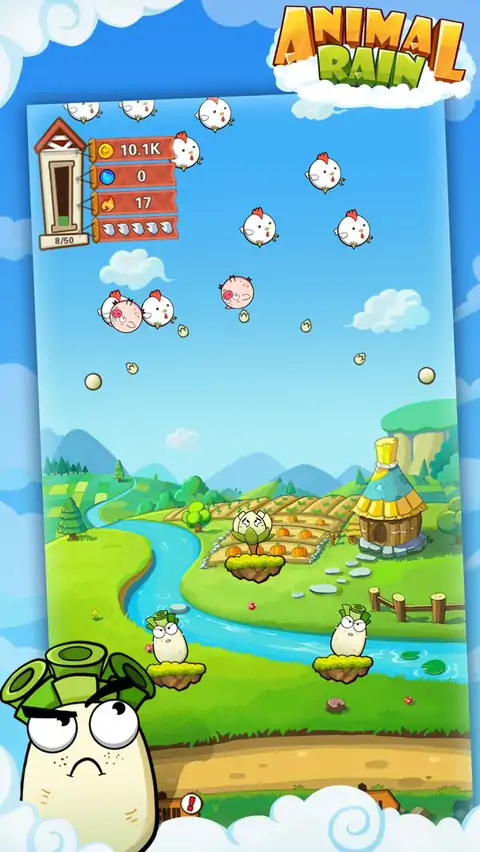 动物雨