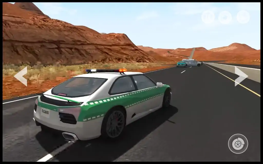 警车越野驾驶游戏模拟器