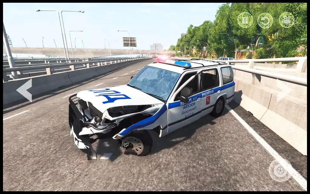 警车越野驾驶游戏模拟器