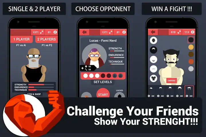 ArmWrestlingVS2Player修改版