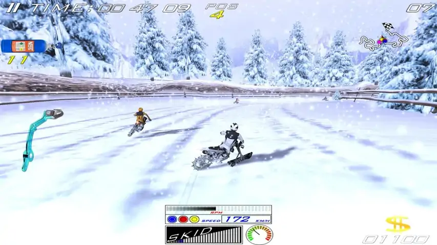 极限滑雪摩托修改版