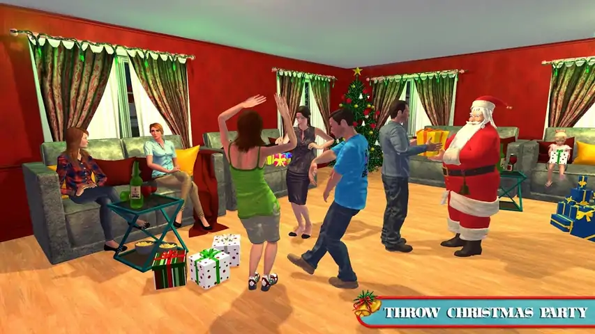 富爸爸圣诞老人：有趣的圣诞节游戏
