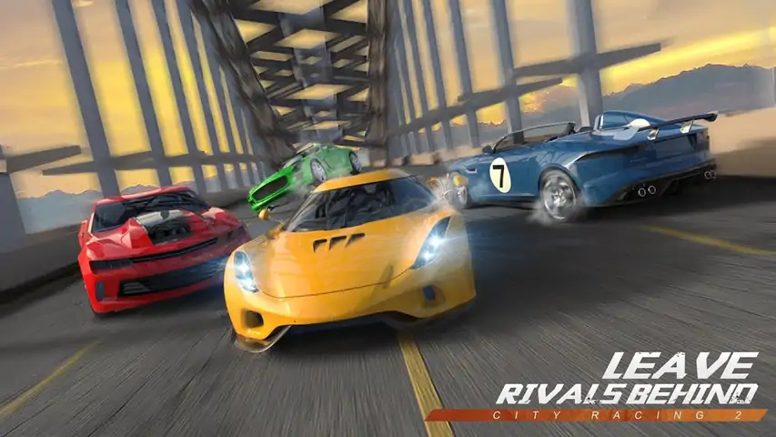 城市赛车2：3D趣味史诗级汽车动作赛车游戏