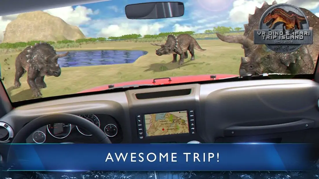 VR恐龙野生动物园旅行岛模拟器
