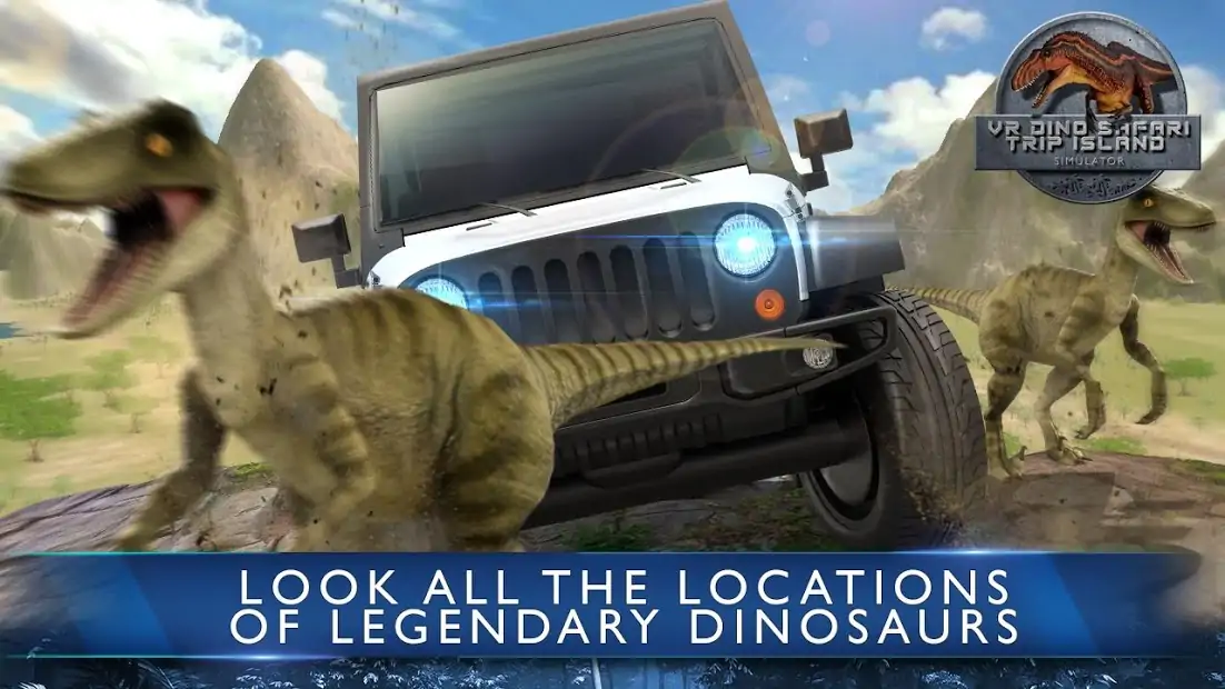 VR恐龙野生动物园旅行岛模拟器