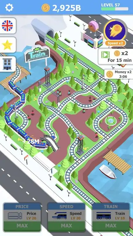 闲置观光列车——列车运输游戏