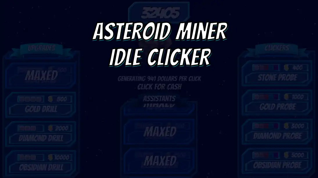 小行星矿工：空闲的点击器