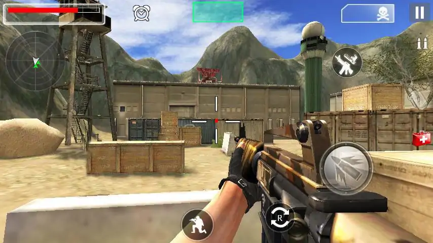 开枪射击