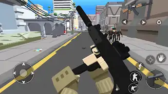 僵尸战场：射击游戏像素FPS3D