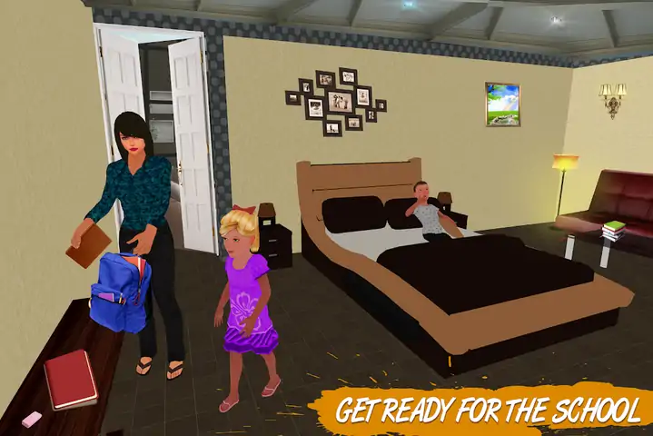 虚拟单身妈妈模拟器：家庭母亲生活