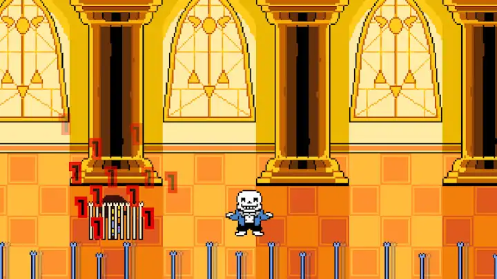 传说之下：Sans vs Frisk