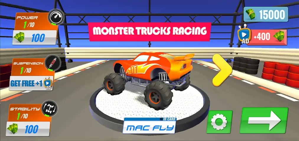 怪物卡车赛车 怪物卡车赛车