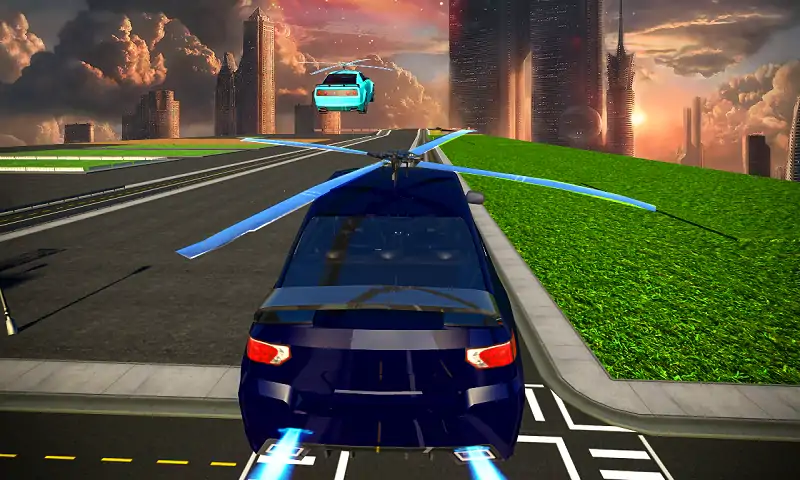 未来飞行汽车3D：救援游戏