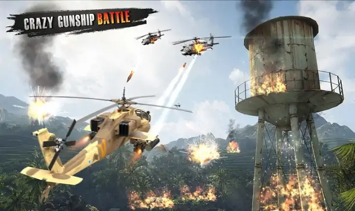 武装直升机战斗直升机模拟器修改版