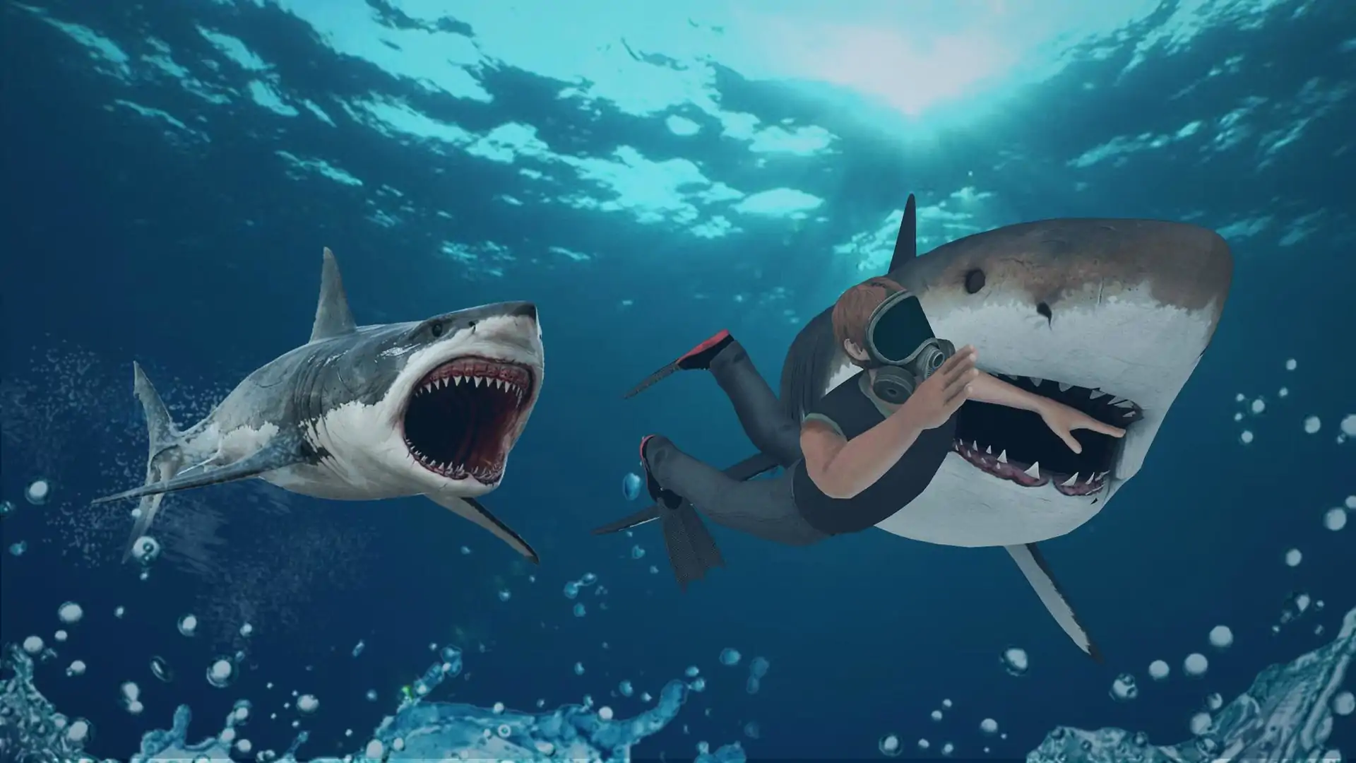 水下鲸鲨狙击手猎人3D