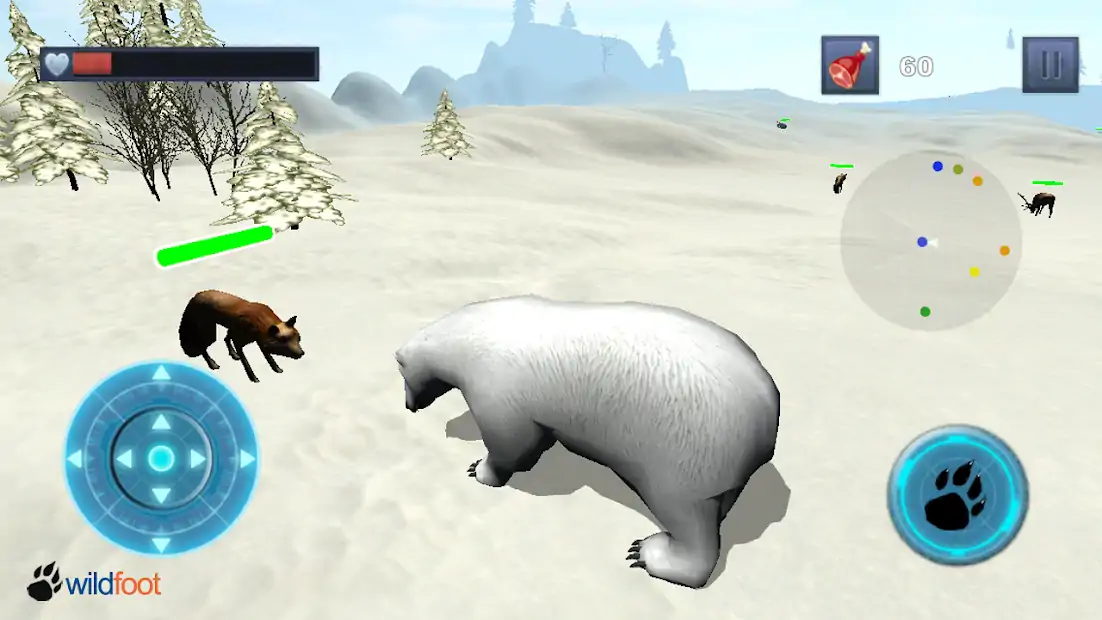 北极熊追逐模拟器